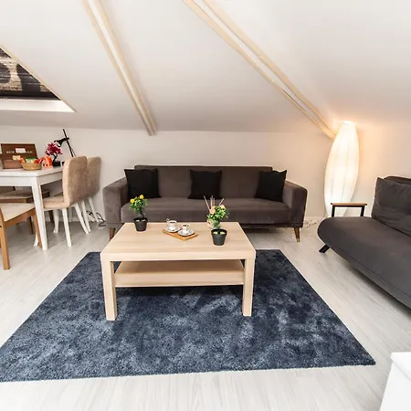 Dach Wochnung Mit Großer Terrasse Privatunterkunft